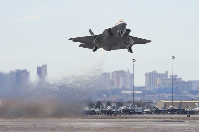 Controversial F-35A warplane struts its stuff in Red Flag exercise