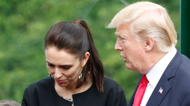 New Zealand PM Jacinda Ardern ‘regrets Trump story’