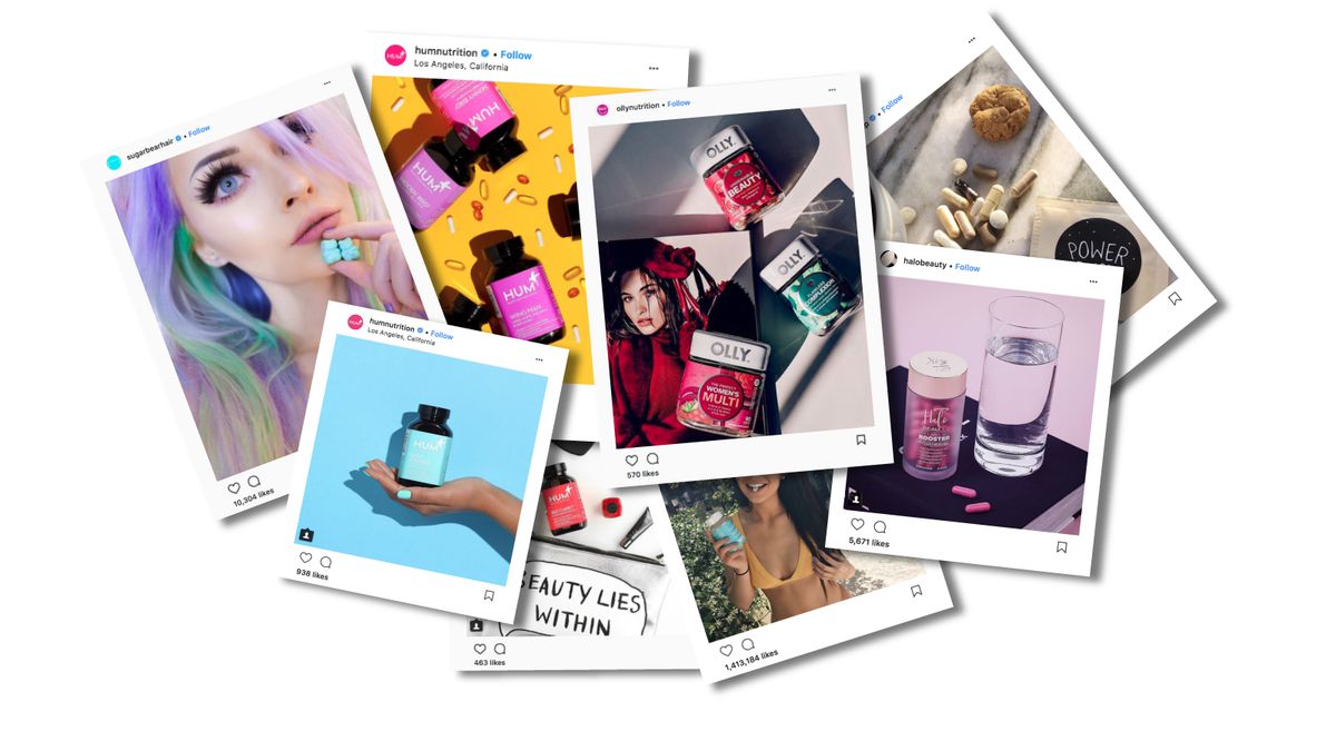 Vitamins for your hair, nails, and skin are everywhere on Instagram. Don’t fall for them.
